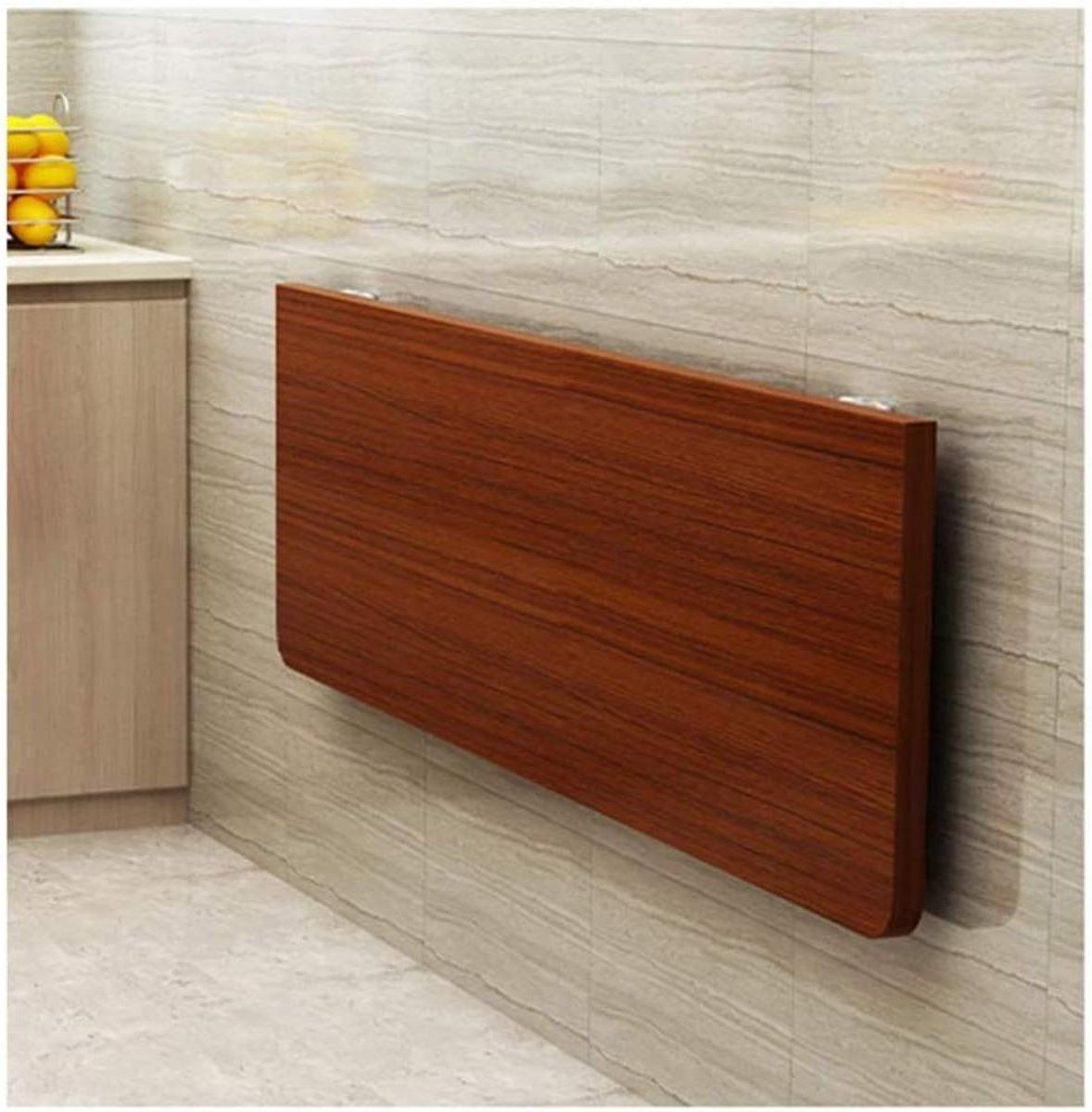 opvouwbare eettafel klaptafel wandmontage ruimte besparen hoge