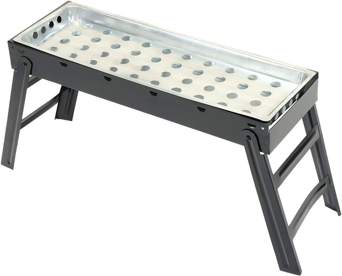 opvouwbare grill houtskool bbq buiten koken grote