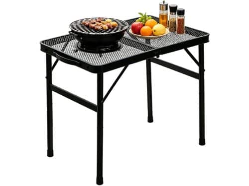 Opvouwbare Kampeertafel - Klaptafel Buiten - Compact Kamperen - Verstelbare