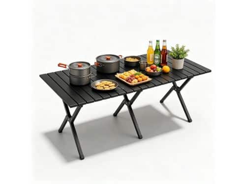 Opvouwbare Kampeertafel - Klaptafel Buiten - Kamperen en Picknicken