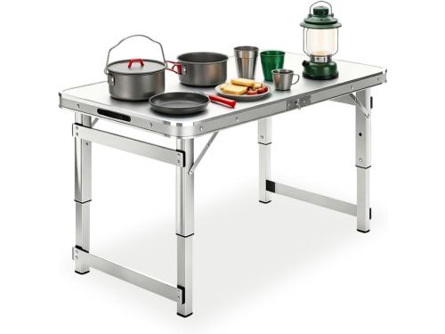 Opvouwbare kampeertafel - Klaptafel picknick - Buitenactiviteiten - Verstelbare hoogte