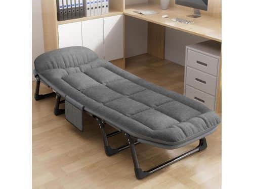 Opvouwbare Loungestoel - Campingbed Ligbed - Ontspannen Buiten - Met