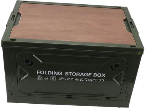 Opvouwbare Opbergbox - Camping Kist - Buiten Leven - Houten