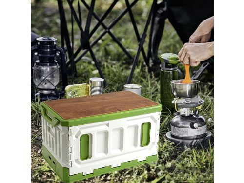 Opvouwbare Opbergbox - Campingbox Picknick - Buiten Eten - Stapelbaar