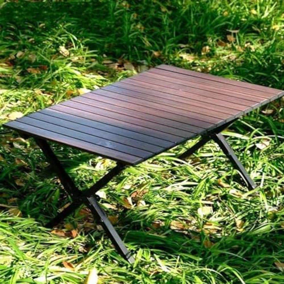 opvouwbare picknicktafel klaptafel buiten buitenactiviteiten genieten in