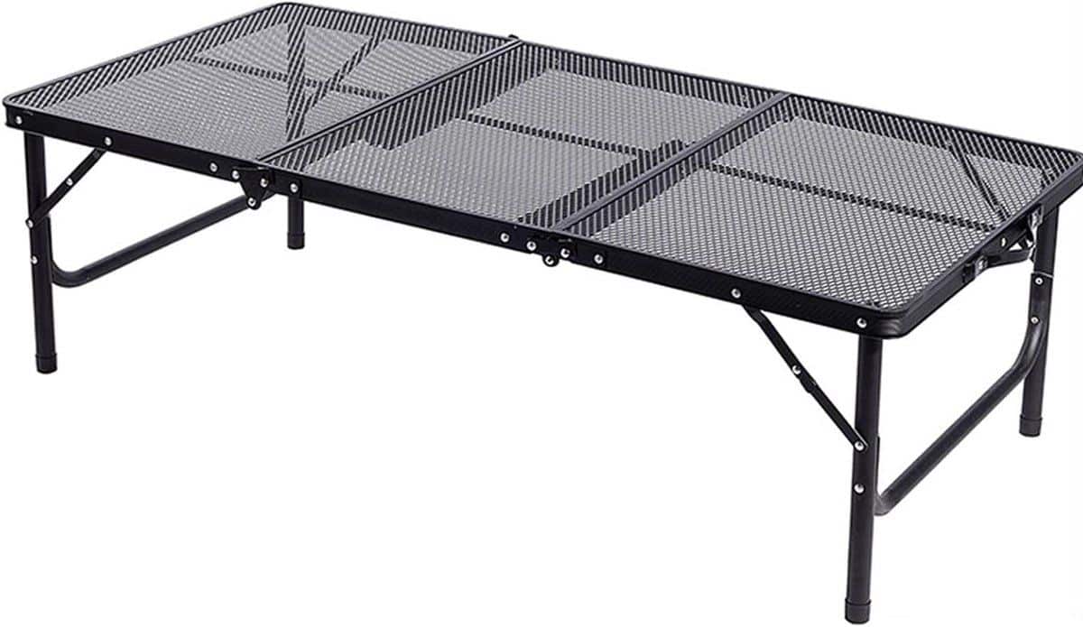 opvouwbare picknicktafel klaptafel outdoor buiten eten verstelbare