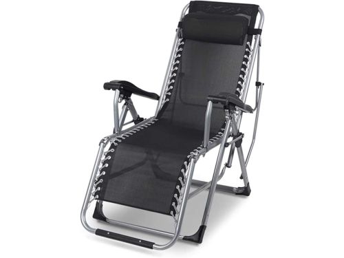 Opvouwbare Relaxstoel - Loungefauteuil Ligbed - Buiten Ontspannen - Verstelbaar