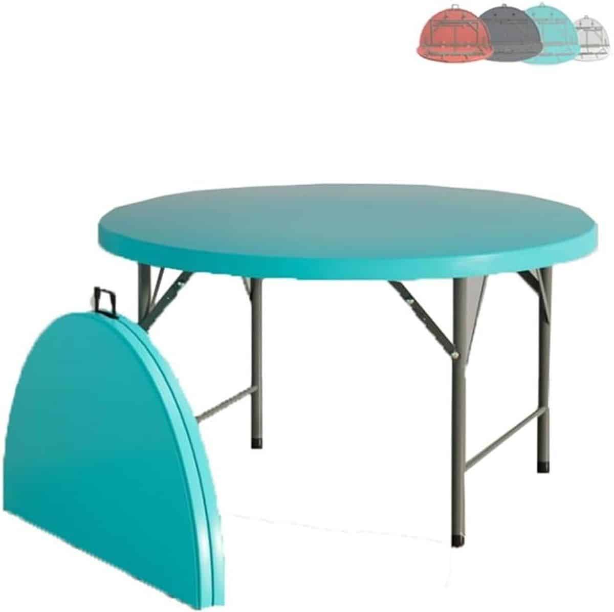 opvouwbare ronde tafel feesttafel klaptafel buitenfeest organiseren