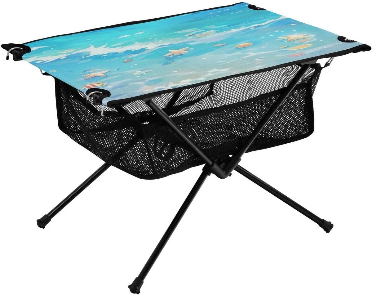 opvouwbare strandtafel klaptafel picknick buiten genieten inclusief