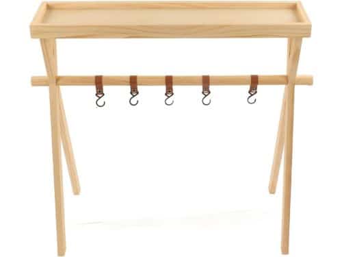 Opvouwbare Tafel - Houten Klaptafel - Buitenactiviteiten - Stabiele Statiefstructuur