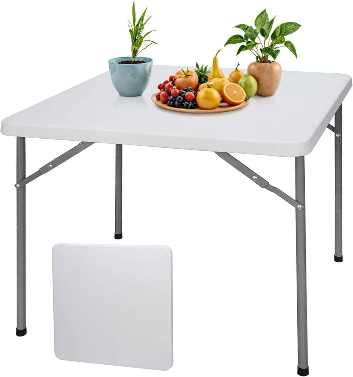 opvouwbare tafel klaptafel activiteit buitenactiviteiten met afsluitbare