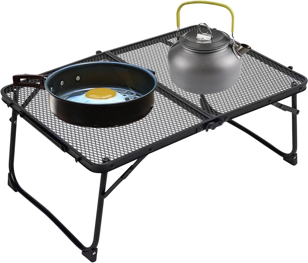 opvouwbare tafel klaptafel buiten kamperen en picknicken