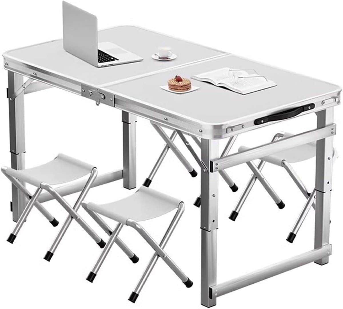 opvouwbare tafel klaptafel buiten picknick dineren verstelbare