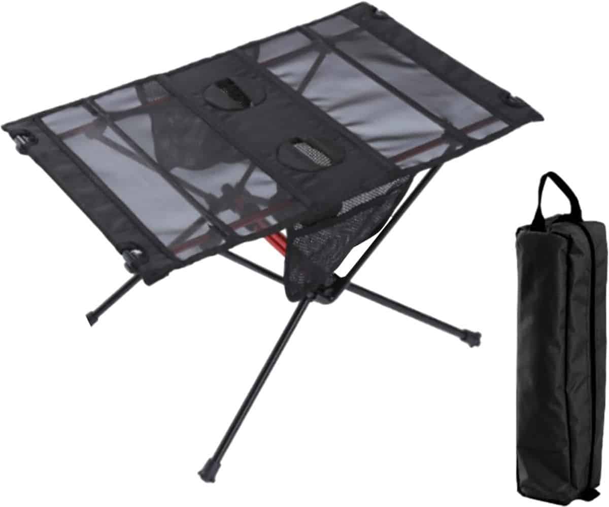 opvouwbare tafel klaptafel compact outdoor activiteiten lichtgewicht