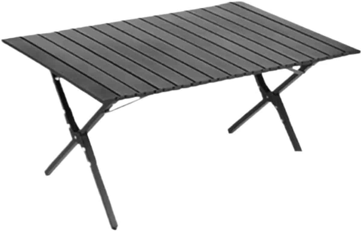 opvouwbare tafel klaptafel kampeertafel buitenactiviteiten genieten versterkte
