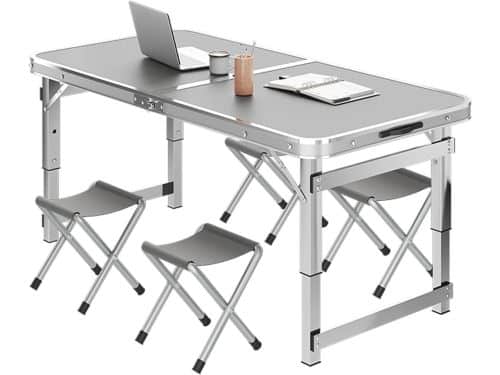 Opvouwbare Tafel - Klaptafel Krukken - Outdoor Genieten - In
