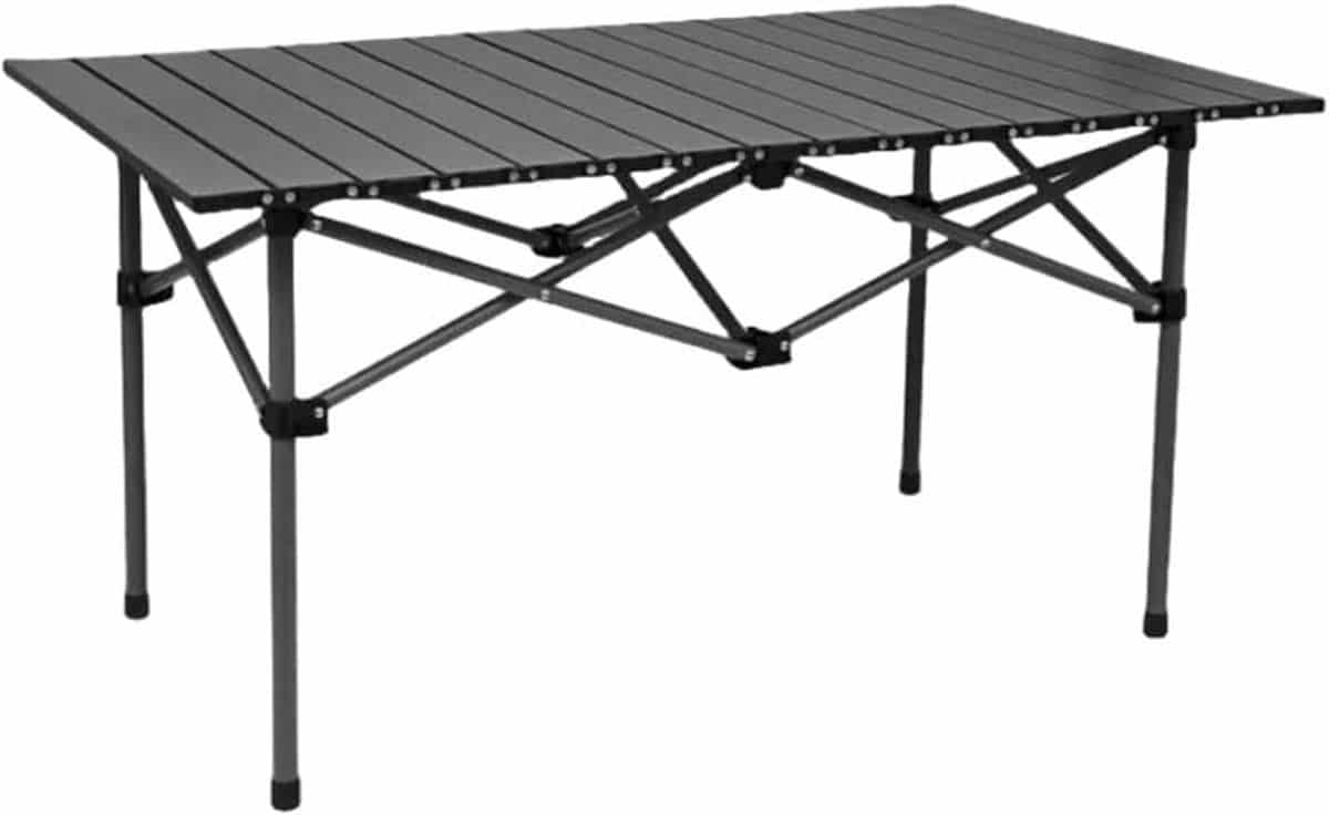opvouwbare tafel klaptafel lichtgewicht kamperen buiten aluminium