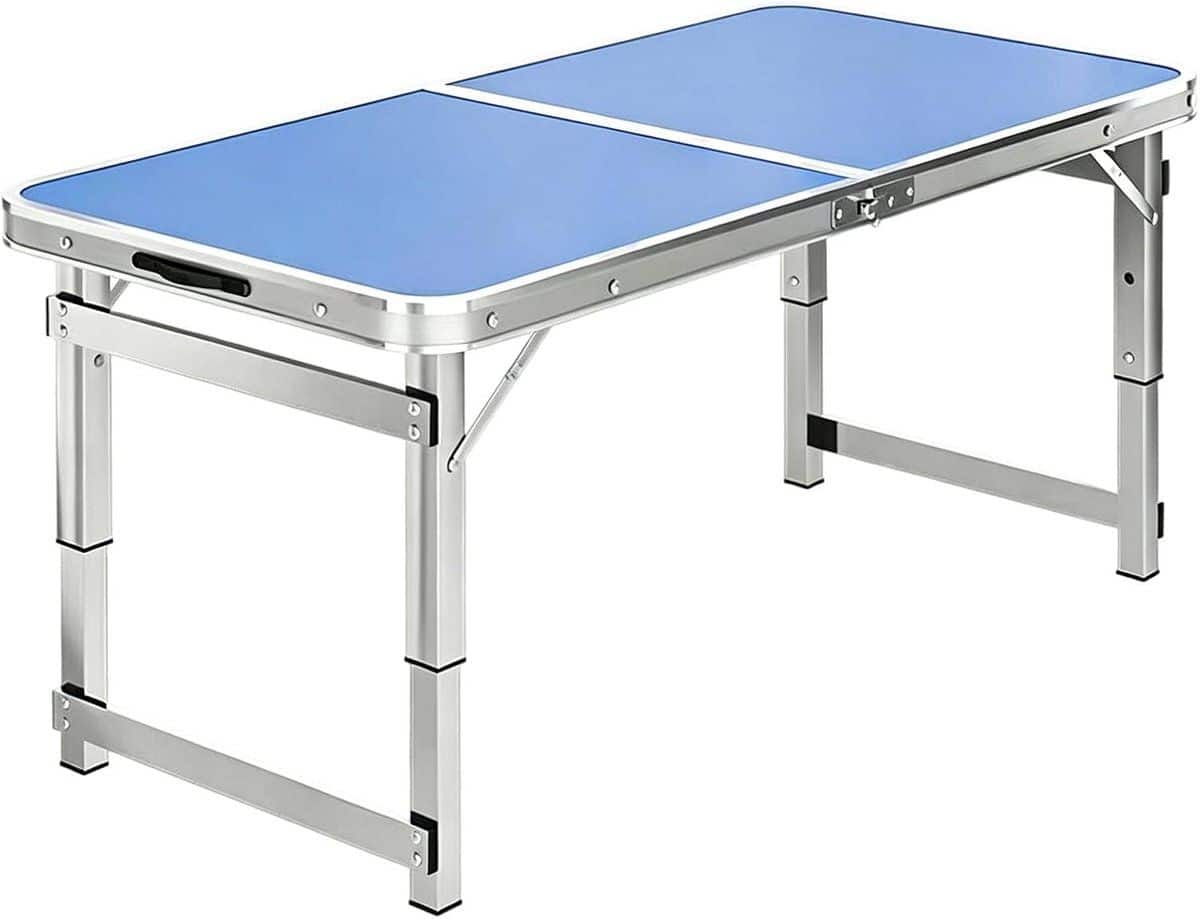 opvouwbare tafel klaptafel werktafel buiten koken verstelbare