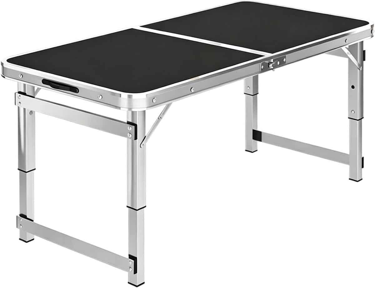opvouwbare tafel klaptafel werktafel buiten koken verstelbare