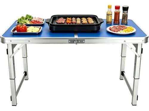 Opvouwbare Tafel - Klaptafel Werktafel - Buiten Koken - Verstelbare