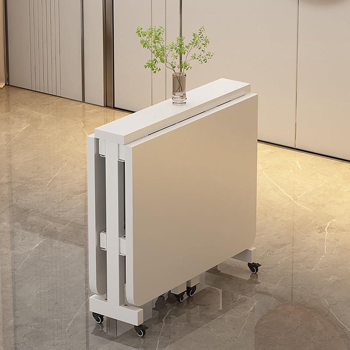 opvouwbare tafel klaptafel wieltjes buitenactiviteiten ruimtebesparend design