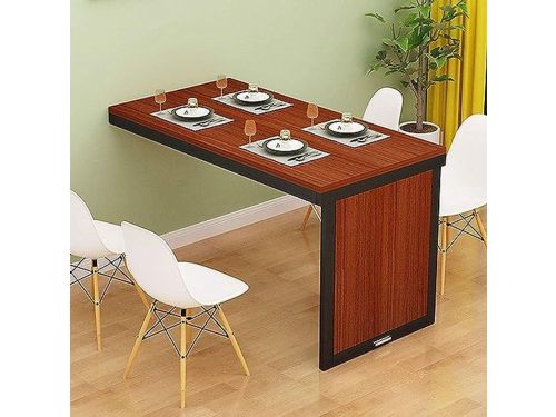 Opvouwbare Tafel - Wandbureau Klaptafel - Ruimte Besparen - Stabiel