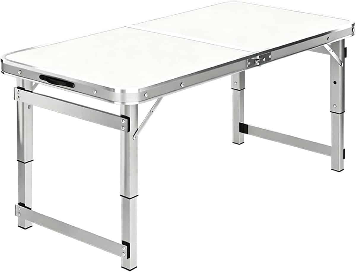 opvouwbare tafel werktafel klaptafel voedsel bereiden verstelbare