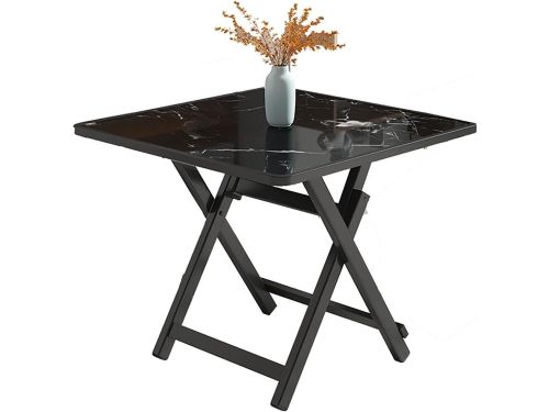 Opvouwbare Vierkante Tafel - Klaptafel Bijzettafel - Eten en Werken