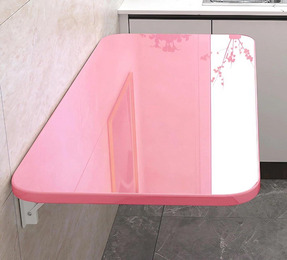 opvouwbare wandtafel klaptafel balkon keuken ruimte besparen