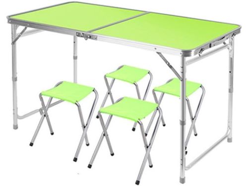Outdoor Klaptafel - Picknicktafel Set - Kamperen en Wandelen