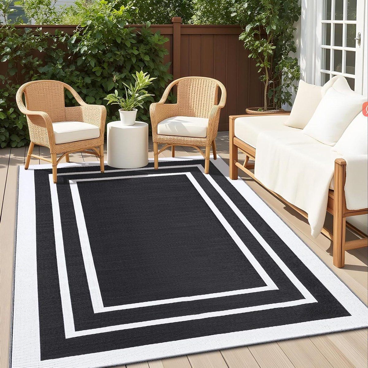 outdoor kleed waterdicht tapijt kamperen strand omkeerbaar