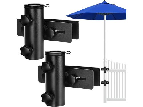 Parasolhouder Voor Balkon, Parasolklemmen Parasolvoet voor Reling, Terras, Balkonparasolhouder