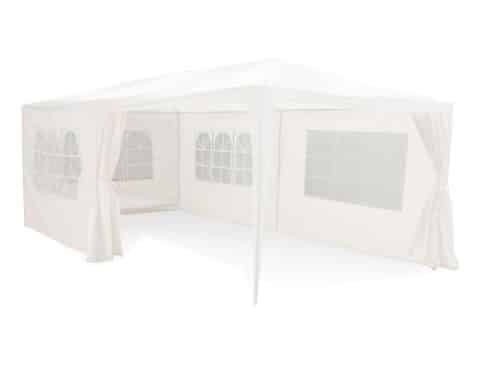 Partytent met zijwanden 2.5x6x3m Wit