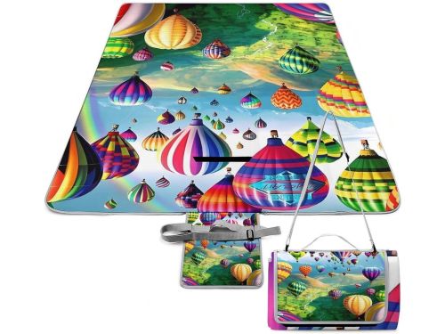 Picknickdeken - Buitenkleed Strandmat - Buiten Zitten - Waterdicht Fleece