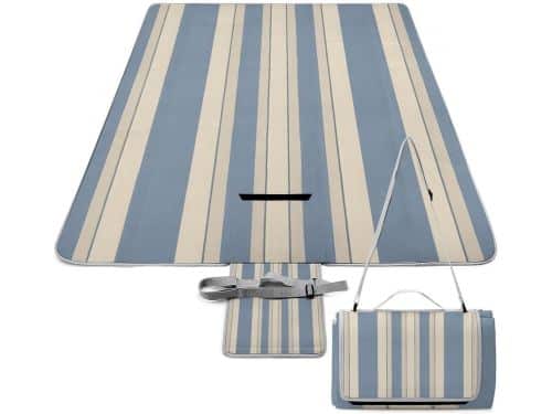 Picknickdeken met strepen - Buitenkleed campingmat - Buiten ontspannen