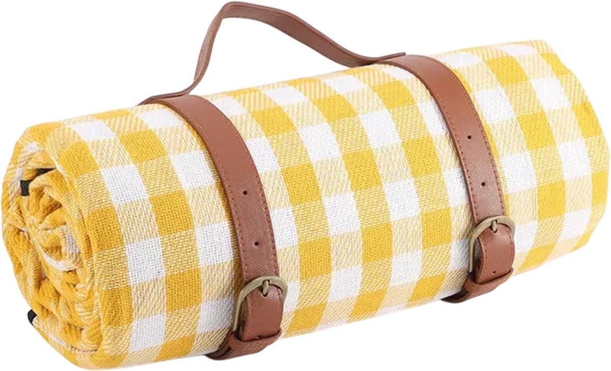 picknickdeken waterdicht buiten opvouwbaar picknickkleed met handvat, campingmat