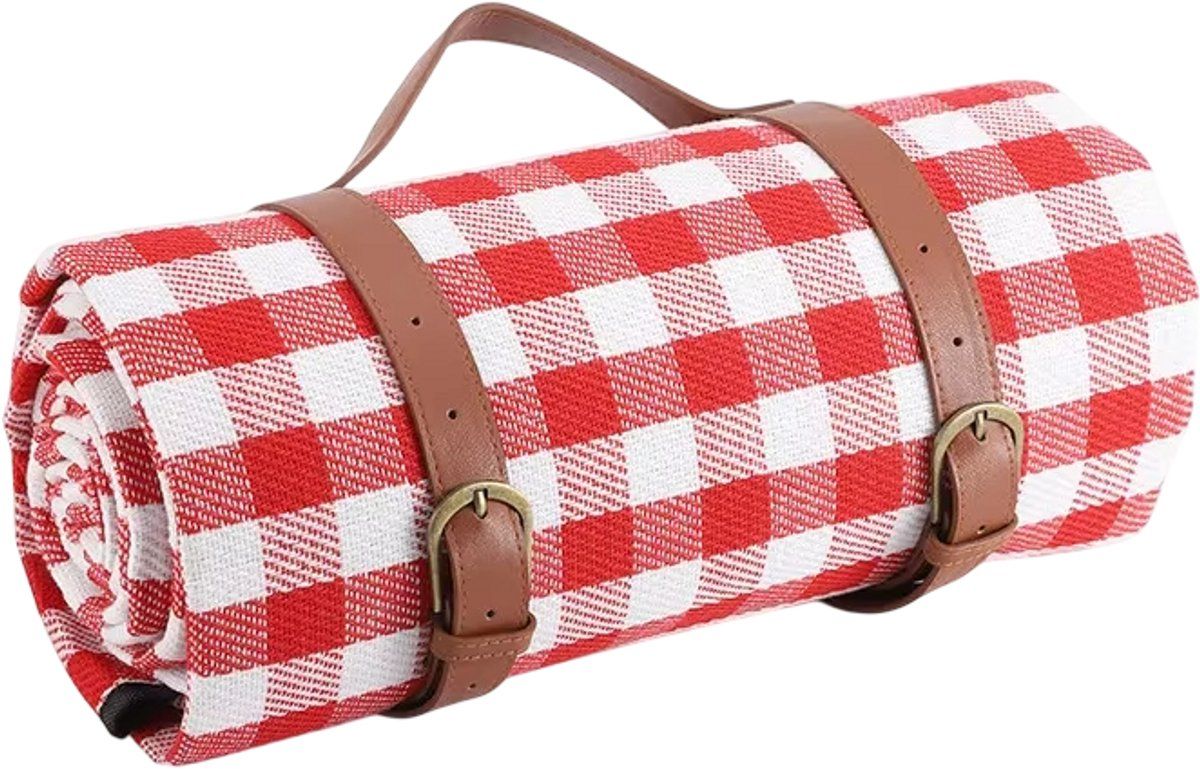 picknickdeken waterdicht buiten opvouwbaar picknickkleed met handvat, campingmat