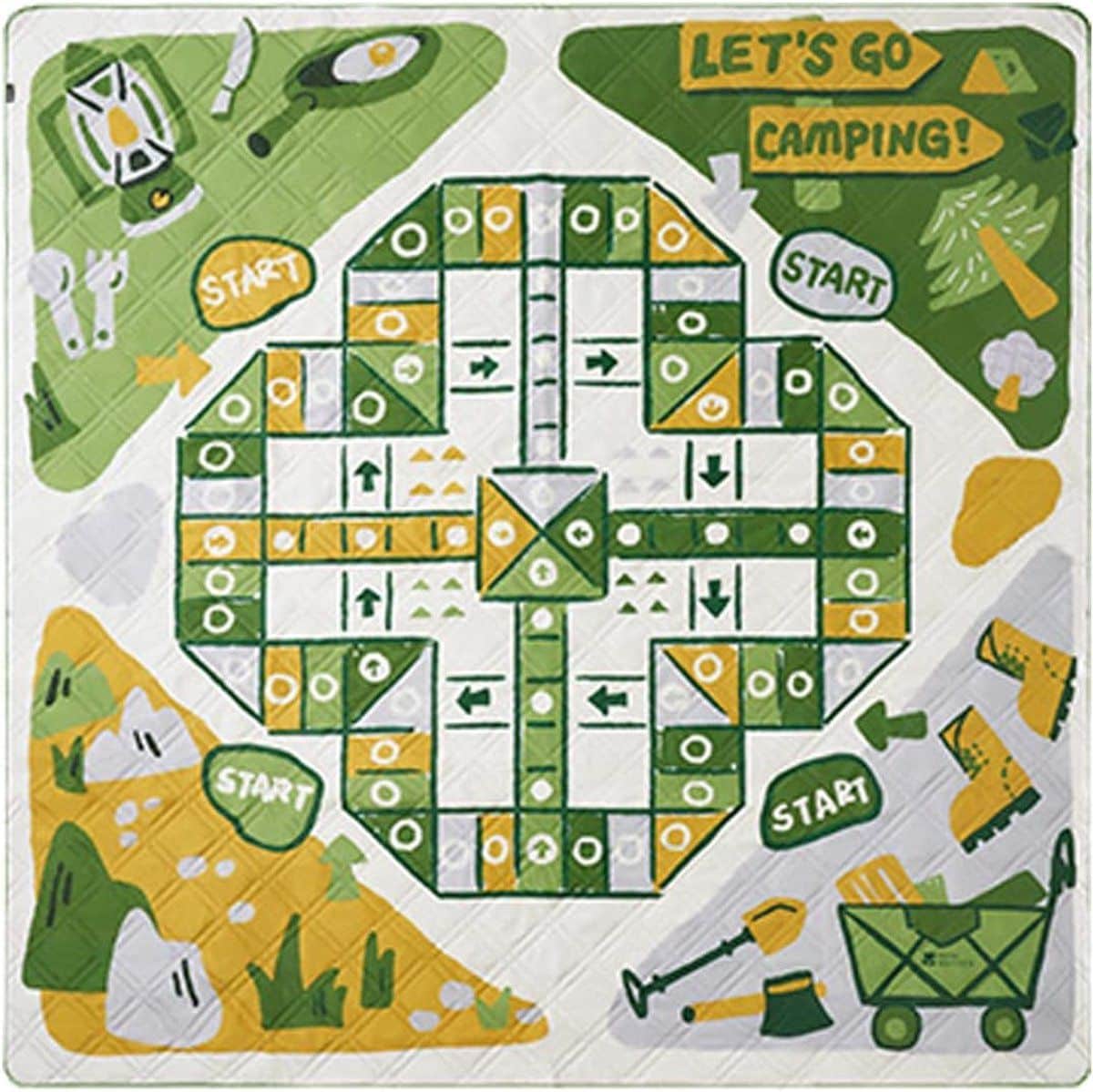 picknickkleed buitendeken groepsactiviteiten waterbestendig comfort 180x200cm