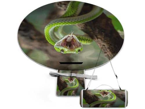 Picknickkleed Rond - Kampeeraccessoire Buitenkleed - Outdoor Activiteiten - Waterdicht