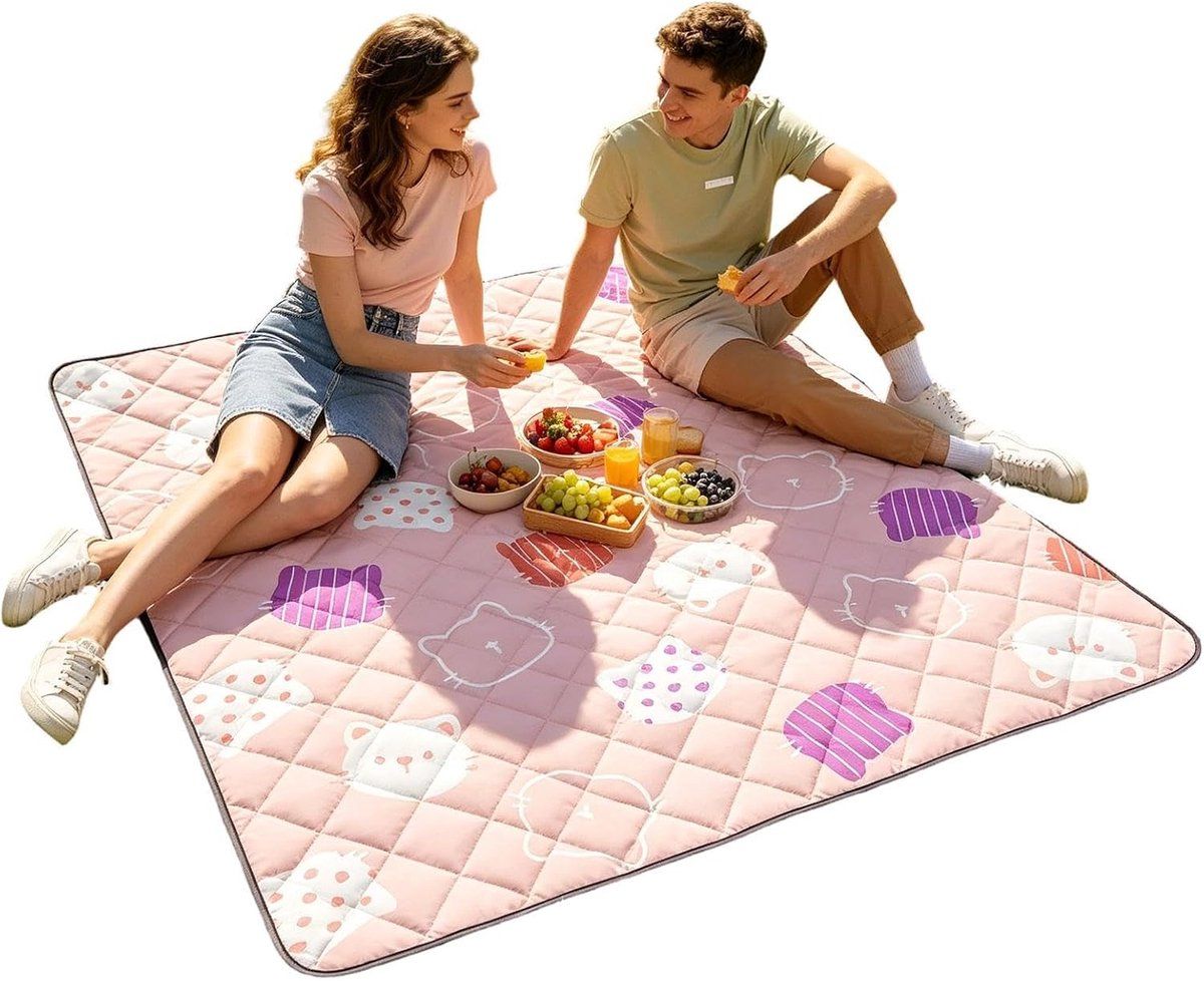 picknickkleed waterdicht buitenkleed opvouwbaar comfortabel buiten zitten