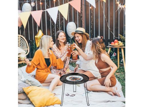 Picknicktafel Rond - Klaptafel Buiten - Outdoor Activiteiten - Opvouwbaar