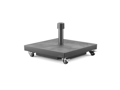 Platinum Parasolvoet met wielen | Ceramica | 40kg | Antraciet | PRE-ORDER