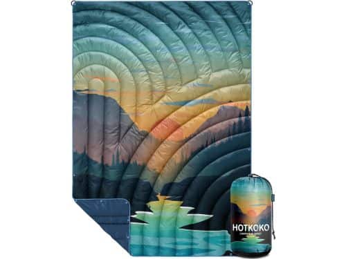 Puffy Campingdeken - Lichtgewicht Buitenkleed - Outdoor Avonturen - Water