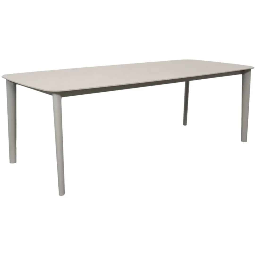 qopps helia tuintafel 220×100 cm latte light