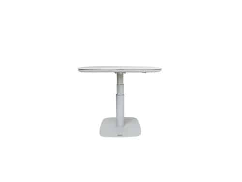 Qopps Janoa in hoogte verstelbare tuintafel 80x80 latte light