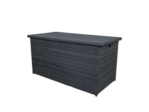 Qopps Kussenkist, Wicker Antraciet mix