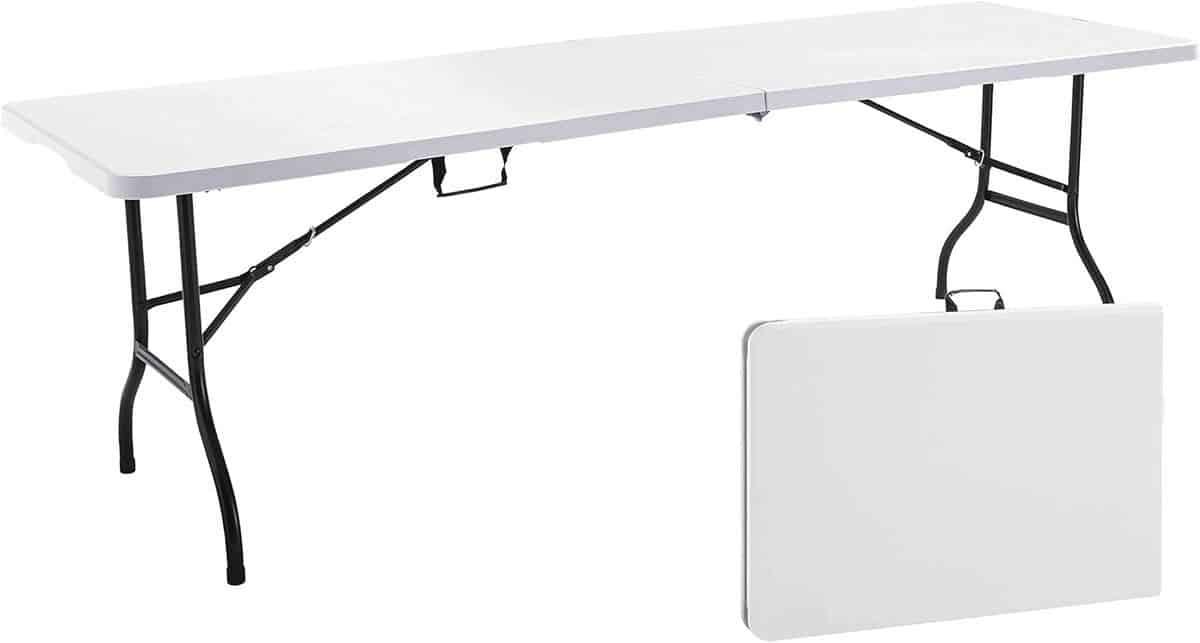 rechthoekige tafel klaptafel bijzettafel buitenactiviteiten organiseren weerbestendig