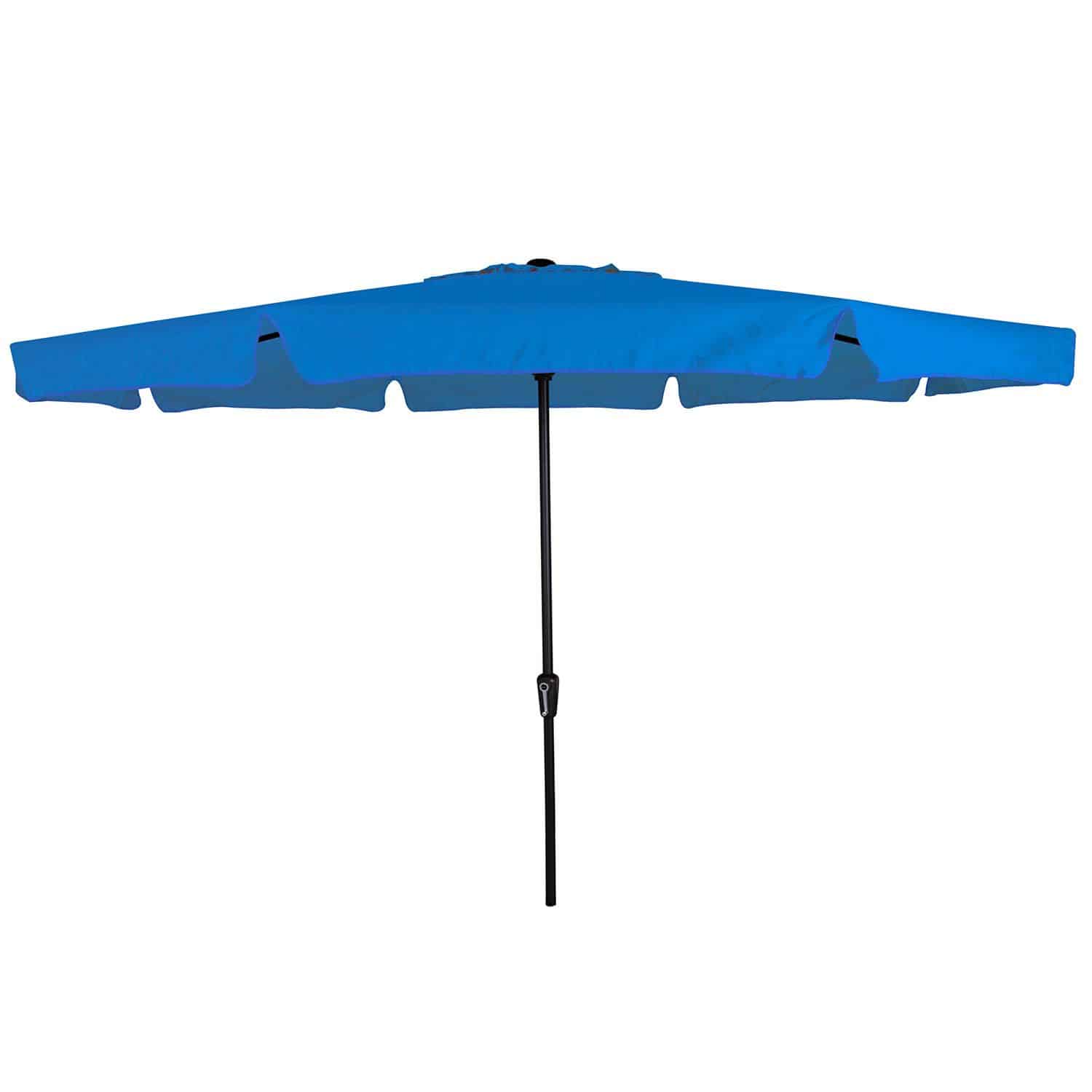 rhodos stokparasol Ø350cm | blauw