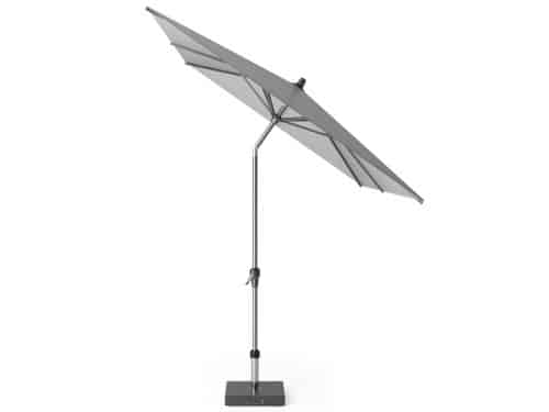 Riva parasol 250x200 cm lichtgrijs met kniksysteem