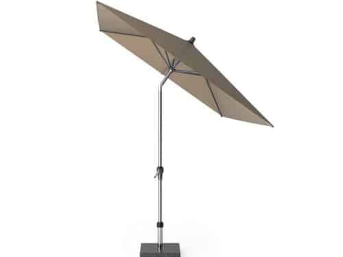 Riva parasol 250x200 cm taupe met kniksysteem